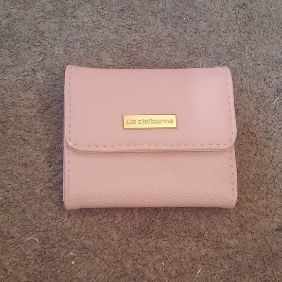 Adorable Pink Liz Claiborne Wallet - Picture 1 of 3